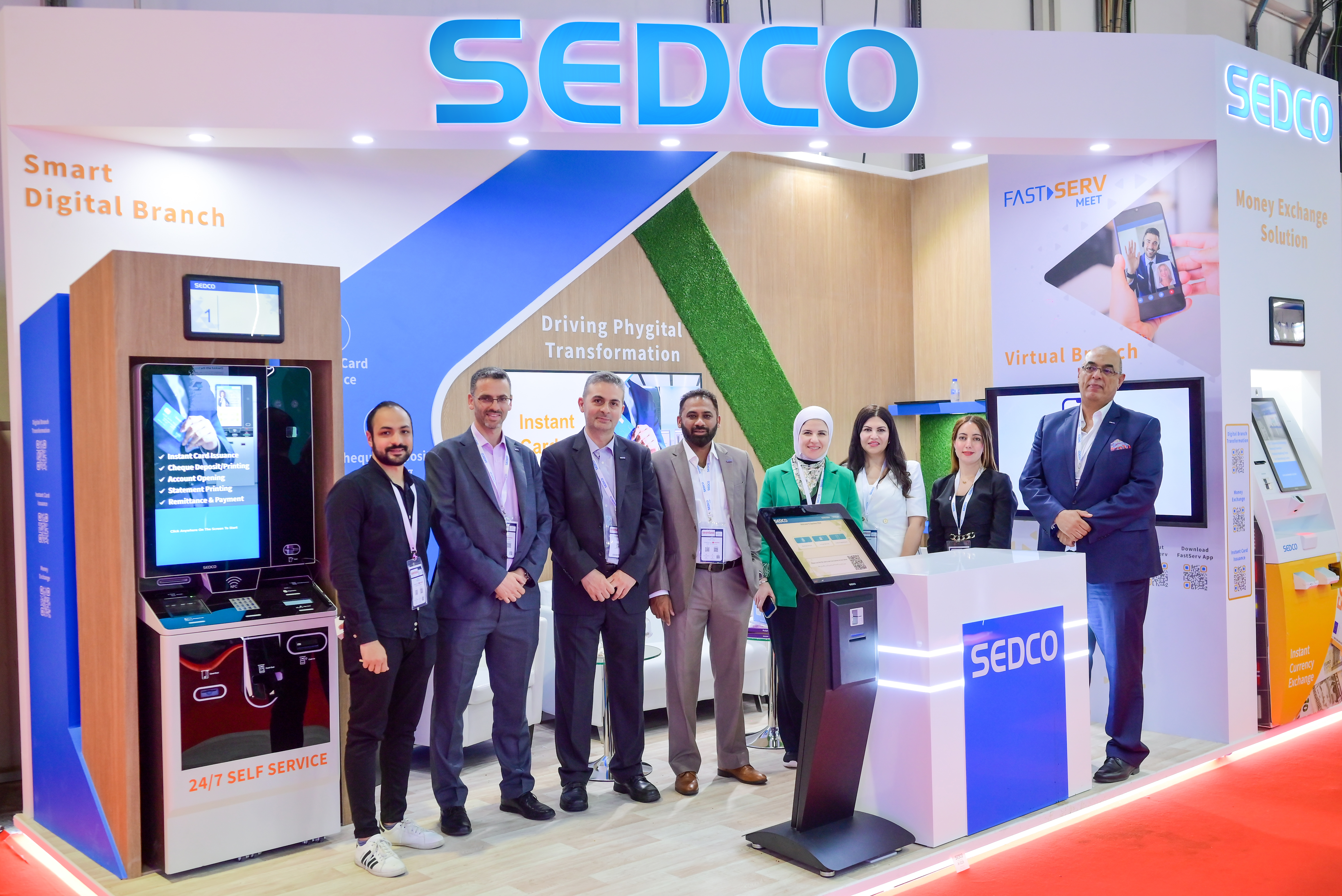 SEDCO Showcases Innovative Solutions for Phygital Customer Experience at Seamless ME 2024