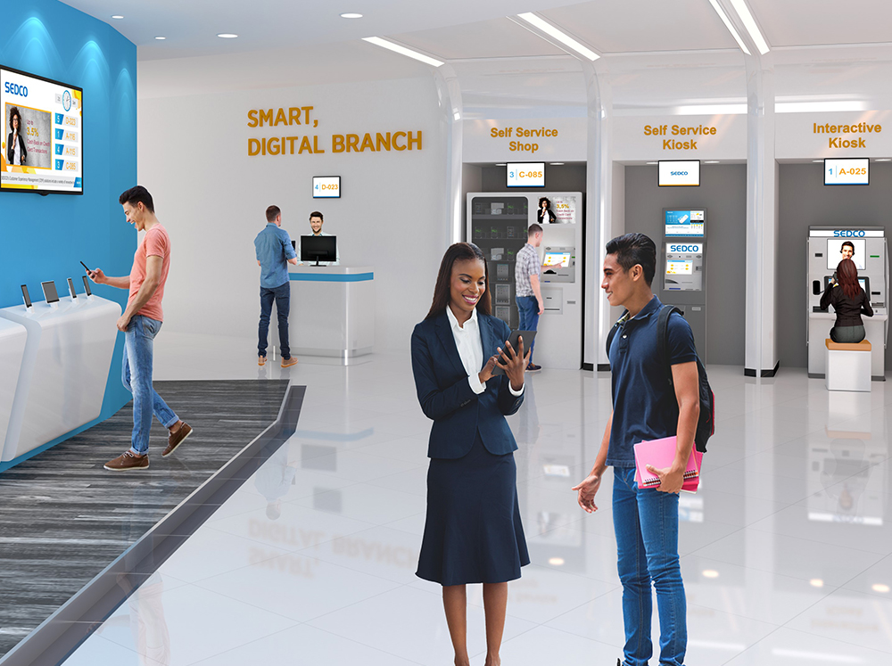 Digital Branch Transformation solutions by SEDCO