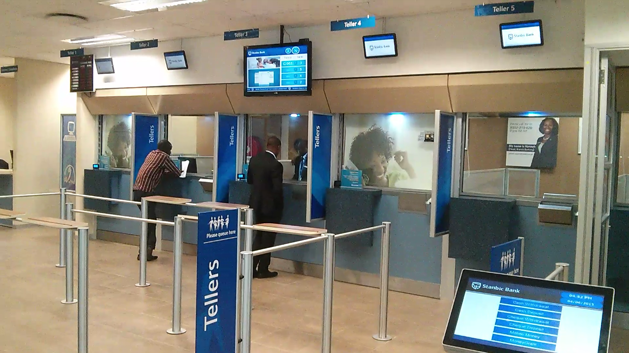 SEDCO's CEM solutions at Stanbic bank branch