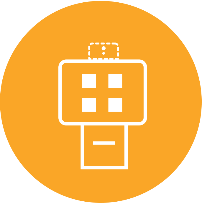 Easy to integrate the auto fever detector with your queuing kiosk