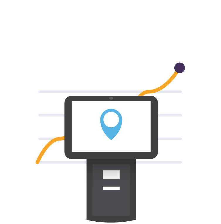 Icon - Kiosk Visits Detailed Report