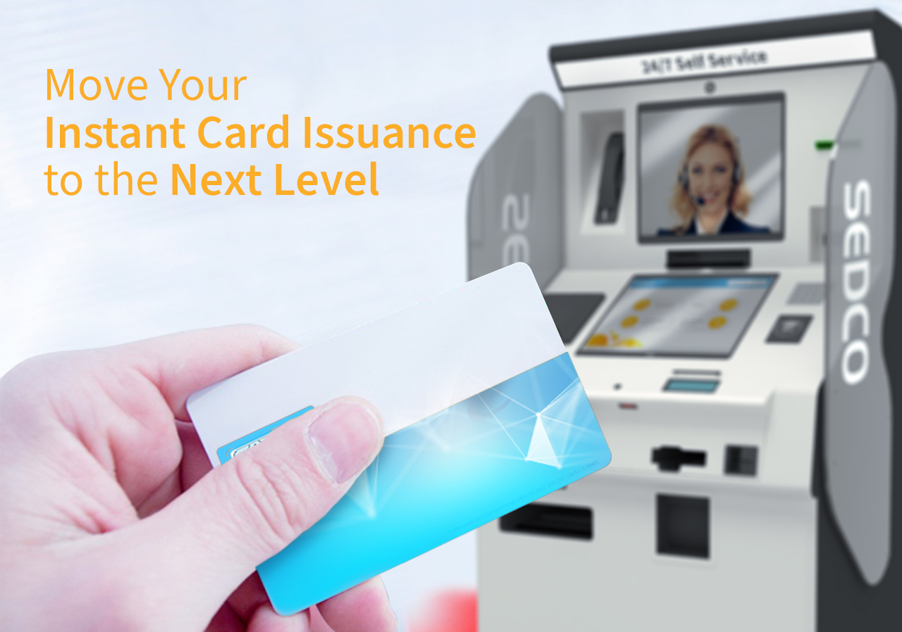 Instant card issuance kiosk by SEDCO