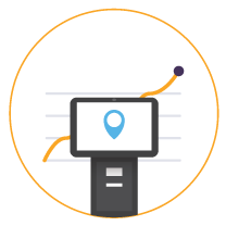 Instant Card Issuance - Business Intelligence - Kiosk visits report