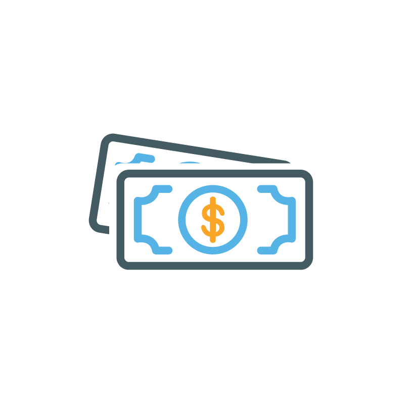 Cash payments - icon