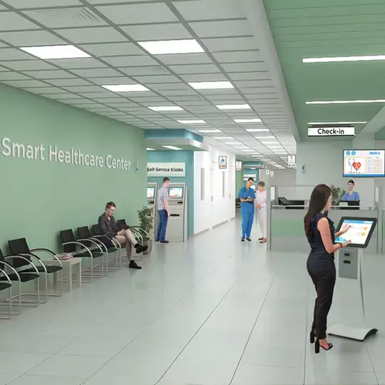 Branch Transformation for Healthcare Centers by SEDCO