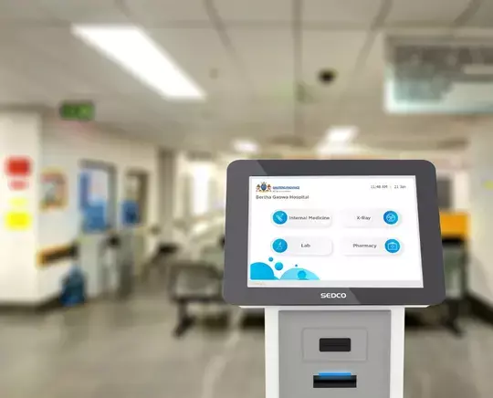 SEDCO's queue system for Bertha Gxowa hospital