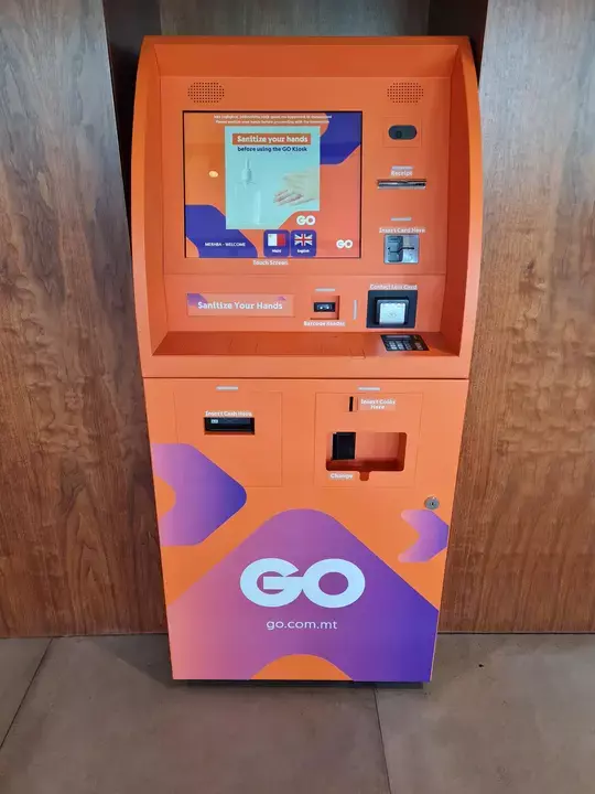GO-Malta payment kiosk